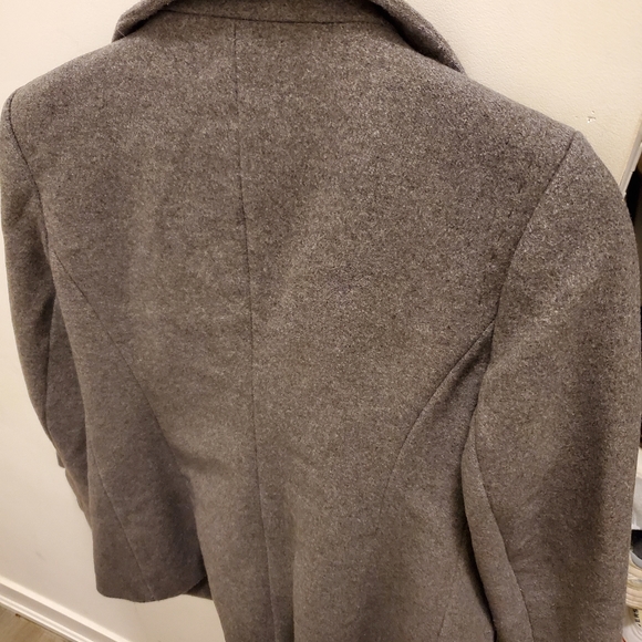 Aritzia Babaton pea coat-  grey wool - Picture 5 of 6